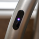 An LED that goes from blue to purple to red to visually indicate the temperature of the flowing water helps ensure you’ll never get burned again by unexpected hot water.